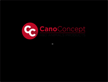 Tablet Screenshot of cano-concept.com